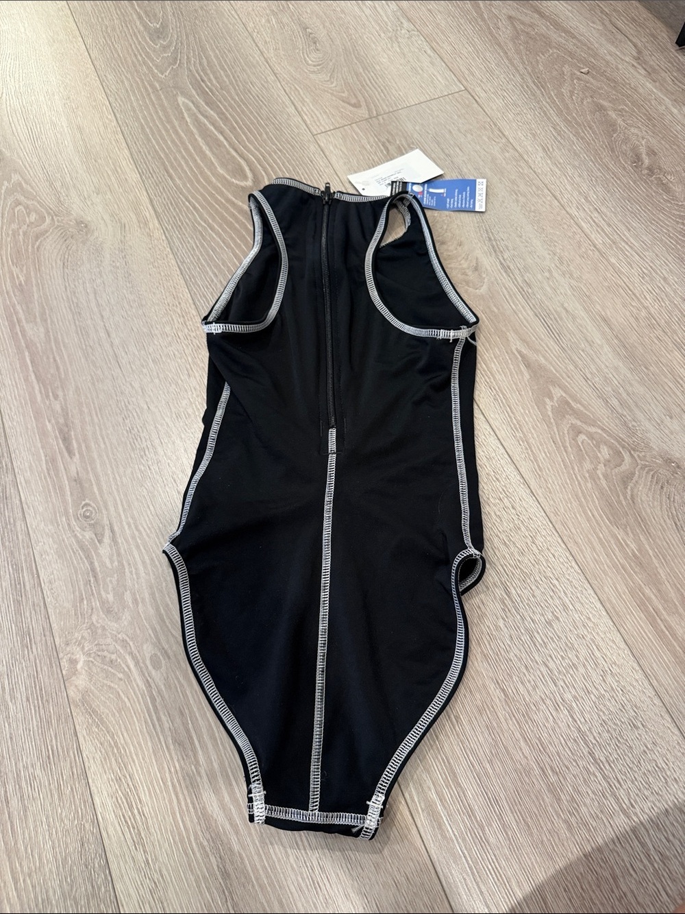 NWT Turbo Women's Comfort Match Water Polo Suit Black Small - Picture 4 of 4